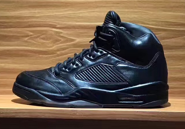 【リーク】トリプル ブラックのナイキ エア ジョーダン 5 プレミアム (NIKE AIR JORDAN V PREMIUM "Triple Black")