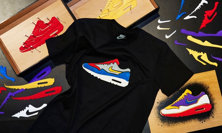 NIKE+ RUN CLUB OMOTESANDO 限定！Tシャツカスタマイゼーションサービスに新デザイン”AIR MAX 1 ATMOS