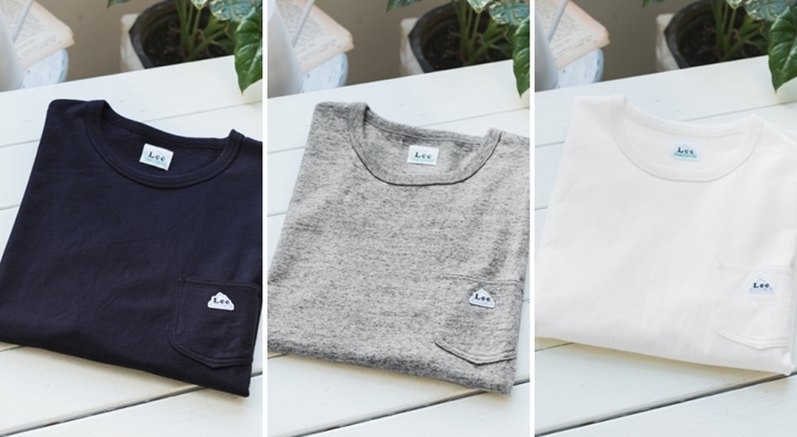 胸ポケットにあしらったLeeロゴをあしらったLee × URBAN RESEARCH DOORS −natural− WAPPEN POCKET TEEが発売！ (リー アーバンリサーチ ドアーズ)