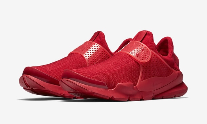 ナイキ ソック ダート ニット ジャカード “ユニバーシティ レッド - トリプル レッド” (NIKE SOCK DART KNIT JCRD “Univesity Red - Triple Red”) [819686-600]