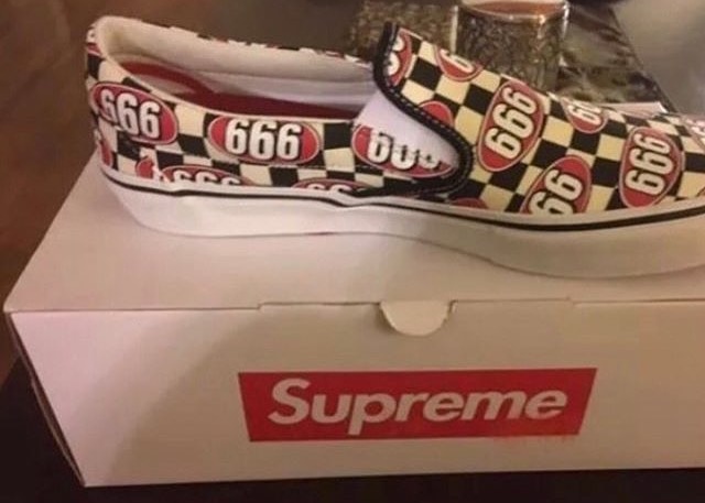 【リーク】SUPREME × VANS SLIP-ON PRO “666” (シュプリーム バンズ スリッポン)