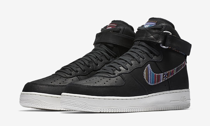 ナイキ エア フォース 1 ハイ 07 エレベート “ブラック/サミット ホワイト” (NIKE AIR FORCE 1 HIGH 07 LV8 “Black/Summit White”) [806403-006]