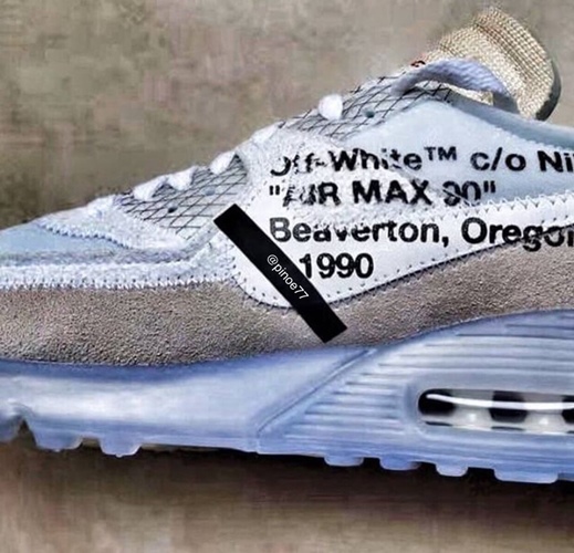 【真偽不明リーク】OFF-WHITE c/o VIRGIL ABLOH × NIKE AIR MAX 90 (オフホワイト ナイキ エア