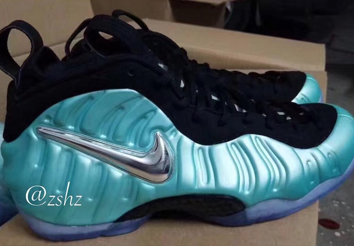 nike foamposite pro island green