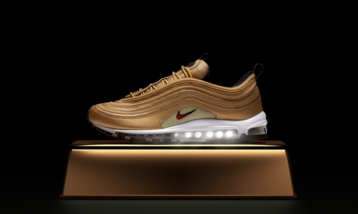 【オフィシャルイメージ】国内5/18発売予定！ナイキ エア マックス 97 OG QS "ゴールド パック" (NIKE AIR MAX 97 OG QS "Gold Pack") [884421-700][885691-700]