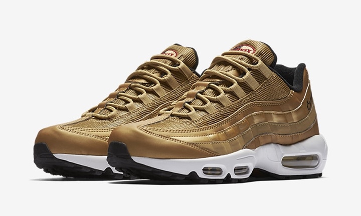 【オフィシャルイメージ】5/18発売予定！ナイキ エア マックス 95 プレミアム QS “ゴールド パック” (NIKE AIR MAX 95 PREMIUM QS “Gold Pack”) [918359-700]