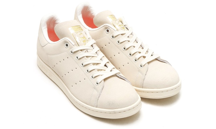 上質なヘアリースエードのアッパーをあしらったadidas Originals STAN SMITH “Chalk White”が5月上旬発売 (アディダス オリジナルス スタン スミス “チョーク ホワイト”) [BA7441]