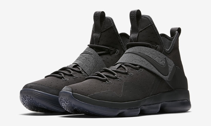 【オフィシャルイメージ】5/10発売！ナイキ レブロン 14 LMTD “アンスラサイト” (NIKE LEBRON XIV LMTD “Anthracite​”) [852402-002]