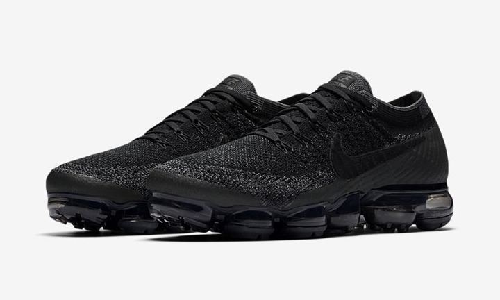 国内6/29発売！ナイキ エア ベイパーマックス フライニット “ブラック/アンスラサイト” (NIKE AIR VAPORMAX FLYKNIT “Black/Anthracite”) [849558-007]