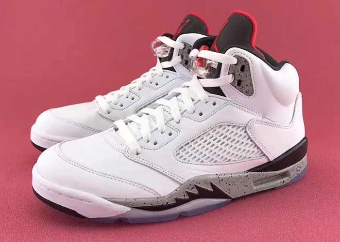 8/5発売予定！ナイキ エア ジョーダン 5 レトロ “ホワイト セメント” (NIKE AIR JORDAN V RETRO “White Cement”) [136027-104]