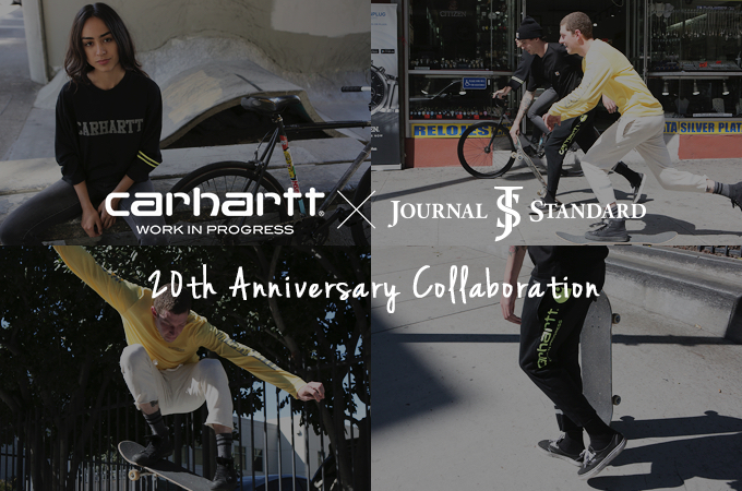 「Carhartt × JOURNAL STANDARD 20th Anniversary Collaboration」が6/1から展開！ (カーハート ジャーナルスタンダード)