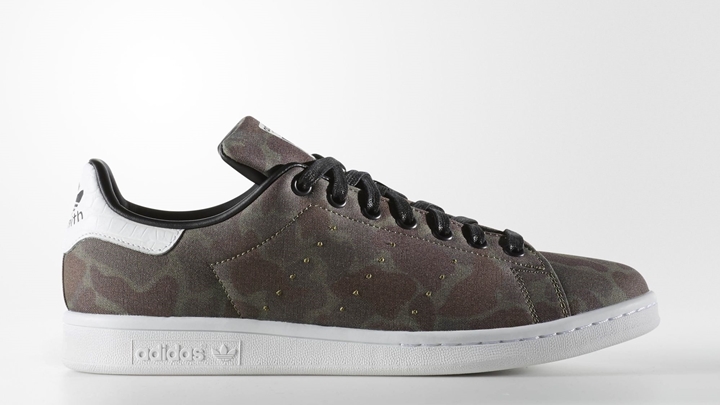 カモフラアッパーのアディダス オリジナルス スタンスミス “コア ブラック” (adidas Originals STAN SMITH CAMO “Core Black”) [BB0060]