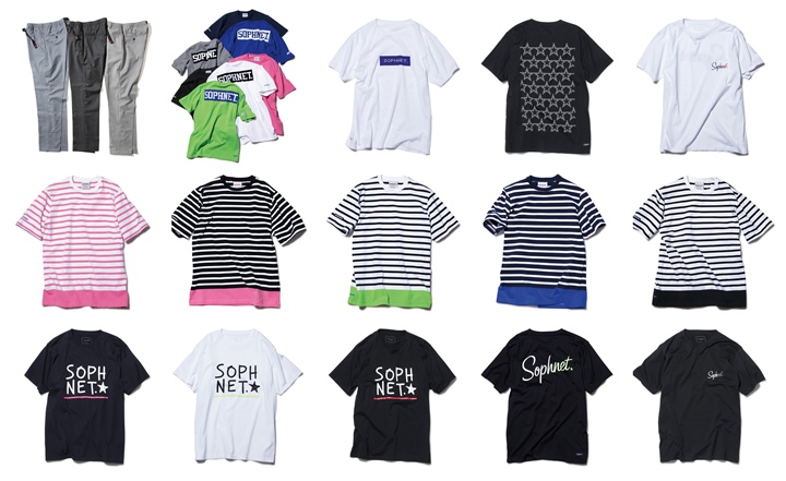 SOPHNET. 2017 S/S COLLECTION レギュラーアイテムが5/27発売！ (ソフネット 2017年 春夏 regular)