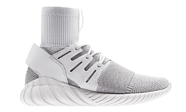 6月発売！adidas Originals TUBULAR DOOM PRIMEKNIT {PK} “White/Clear Grey” (アディダス オリジナルス チュブラー ドゥーム プライムニット “ホワイト/クリア グレー”) [BY3553]