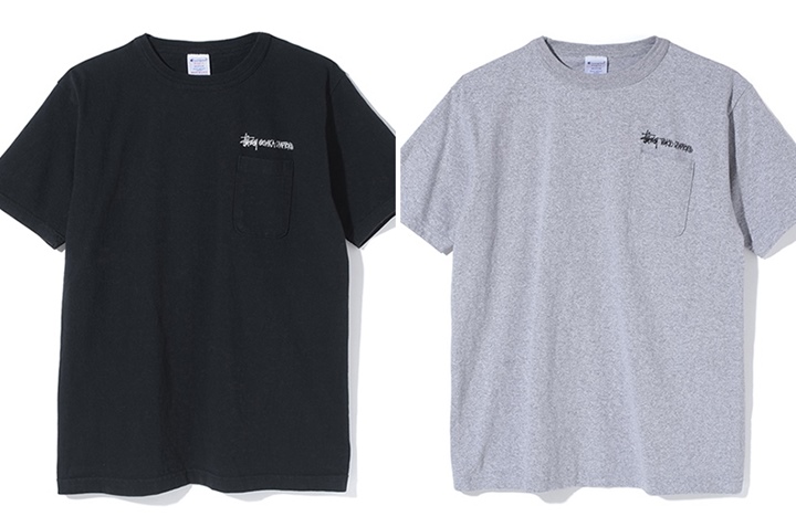 STUSSY × Champion 2017 SPRING 第4弾！東京/大阪/全国エリア限定 2モデルTEE (ステューシー チャンピオン 2017年 春)