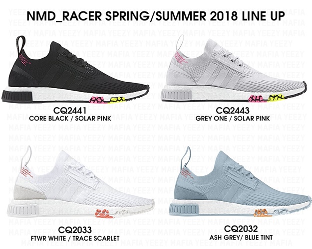 2018 S/S登場！adidas Originals NMD_RACER (アディダス オリジナルス エヌエムディー レーサー) [CQ2033,2032,2441,2443] @theyeezymafia