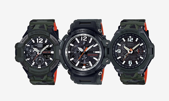 G-SHOCK「GRAVITYMASTER – グラビティマスター」からミリタリーカラーをテーマにした「Master in OLIVE DRAB – マスター･イン･オリーブドラブ」Newモデルが6月発売 (Gショック)