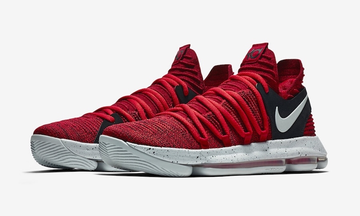 2017年 9月発売！ナイキ ズーム KD10 “ユニバーシティー レッド” (NIKE ZOOM KD10 “University Red”) [897816-600]