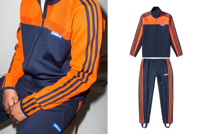 2000セット限定生産！ネイビー×オレンジのアディダス OG トラックスーツ (adidas OG Track Suit) [CW0438]