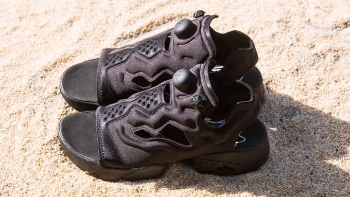 【先行予約】6月中旬発売！オールブラックカラーのREEBOK INSTA PUMP FURY SANDAL (リーボック インスタ ポンプ フューリー サンダル) [CM9937]