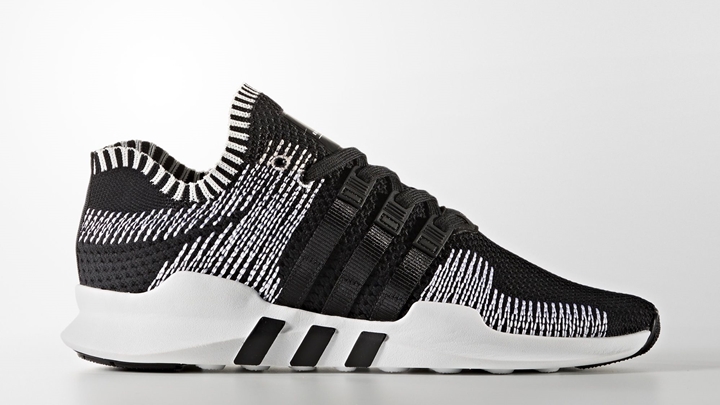 アディダス オリジナルス エキップメント サポート ADV プライムニット “コア ブラック/ホワイト” (adidas Originals EQT SUPPORT ADV PRIMEKNIT {PK} “Core Black/White”) [BY9390]