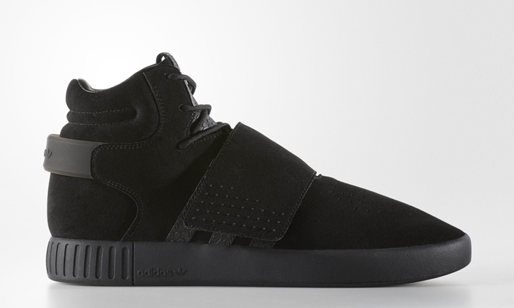 2017年 秋モデル！adidas Originals TUBULAR INVADER STRAP “Core Black” (アディダス オリジナルス チュブラー インベーダー ストラップ “コア ブラック” 2017 FALL) [BY3632]