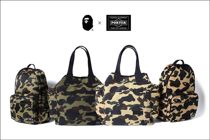 エイプ × ポーター コラボ最新作が6/10発売！新たにグリーンもラインナップ！ (A BATHING APE PORTER)