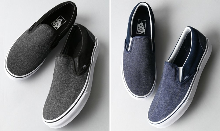 国内JOURNAL STANDARD relume 限定！VANS Classic Slip-onが8月下旬発売 (ジャーナルスタンダード レリューム バンズ クラシック スリッポン)