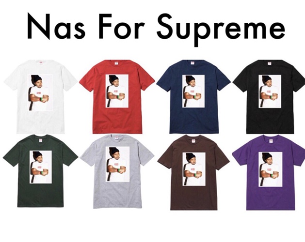 【リーク】SUPREME (シュプリーム) × Nas (ナズ) フォトTEEがリリース予定！？