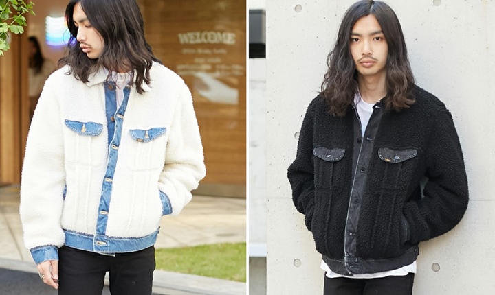 Lee × AMERICAN RAG CIE 別注！ボアフリース ストームライダー デニム