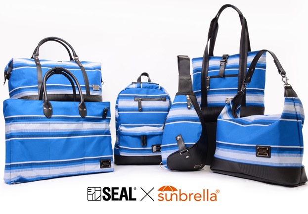 廃タイヤチューブを再利用したSEAL × Sunbrellaとのコラボバッグ6型が6/15から発売 (シール サンブレラ)