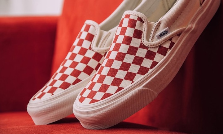 VANS VAULT OG CLASSIC SLIP-ON LX CHECKERBOARD 3カラー (バンズ クラシック スリッポン チェッカーボード)