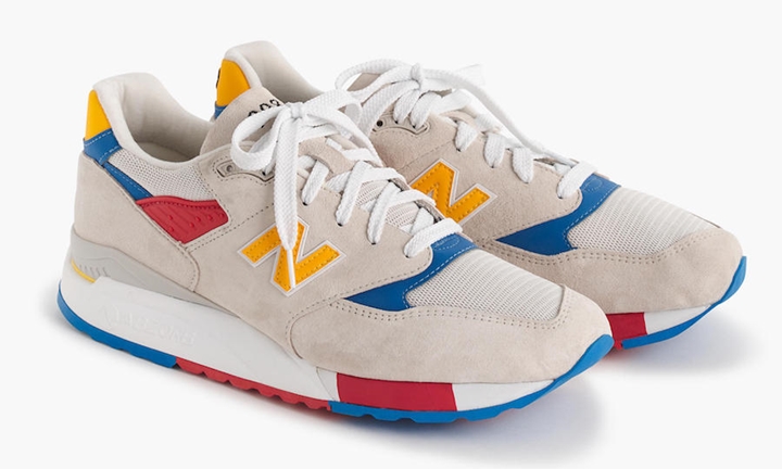 ビーチボールをイメージ！New Balance for J.CREW 998 “BEACH BALL” (ニューバランス フォー ジェイクルー)