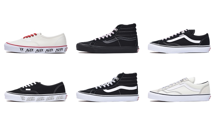 VANS × ALYX COLLECTION (AUTHENTIC/STYLE 36/Sk8-Hi)が6/24発売 (バンズ アリクス)