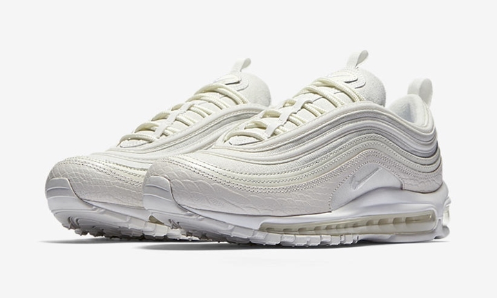 【オフィシャルイメージ】海外6/29発売予定！ナイキ エア マックス 97 "サミット ホワイト" (NIKE AIR MAX 97 "Summit White”) [921826-100]