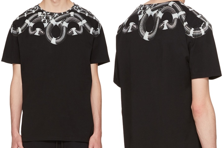 SSENSE限定！MARCELO BURLON “BLACK KION TEE” (マルセロ・バーロン ブラック キオン TEE)