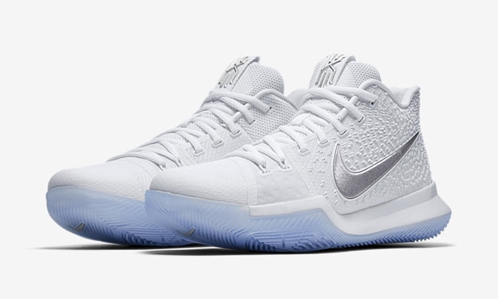 【オフィシャルイメージ】7/1発売！ナイキ カイリー 3 EP “ディープ フリーズ” (NIKE KYRIE 3 “Deep Freeze”) [852396-103]