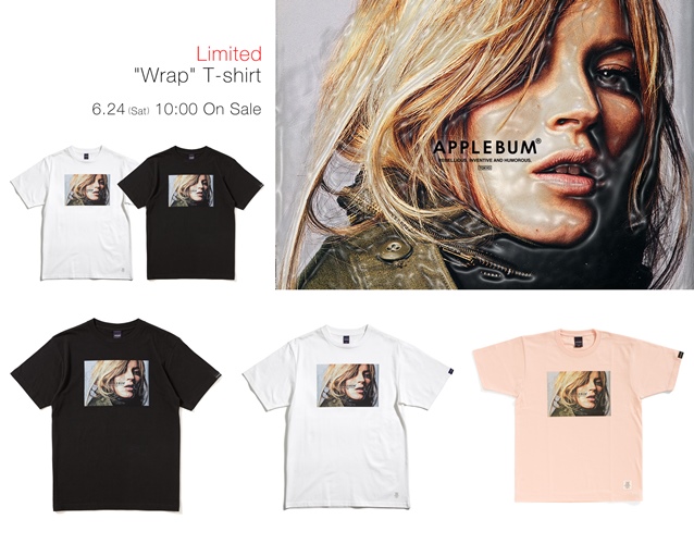 オンライン/LIVING for nexx 2店舗限定！APPLEBUM “Wrap” TEE 3カラーが6/24から発売！ (アップルバム)