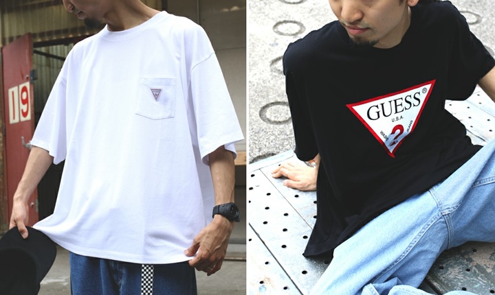 web限定！GUESS × FREAK’S STORE 別注 スーパービッグポケットTEE/スーパービッグロゴTEEが8月下旬発売 (ゲス フリークスストア)