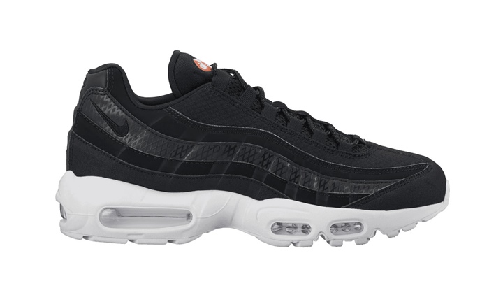 ナイキ エア マックス 95 プレミアム SE “ブラック/チーム オレンジ” (NIKE AIR MAX 95 PREMIUM SE “Black/Team Orange”) [924478-001]