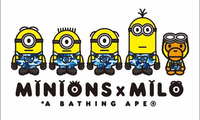 A BATHING APE x Minions コラボが近日展開予定 (ア ベイシング エイプ ミニオンズ)