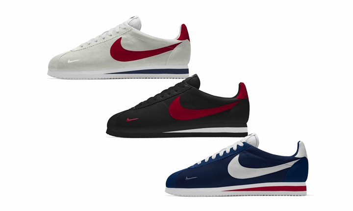 ナイロン/スエード/ミニスウッシュが選択可能！NIKE iD CORTEZ (ナイキ コルテッツ)