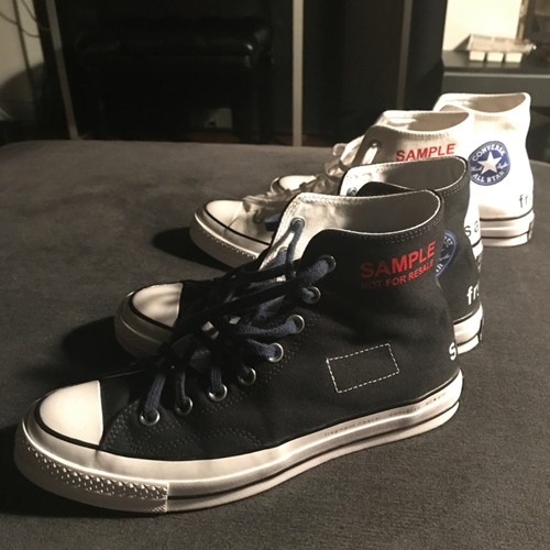 2017年 秋冬発売予定！FRAGMENT × sacai × CONVERSE CHUCK TAYLOR 2カラー (フラグメント サカイ コンバース チャックテイラー)