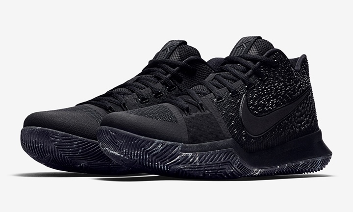 8/5発売！ナイキ カイリー 3 “トリプル ブラック” (NIKE KYRIE 3 “Triple Black”) [852396-005]