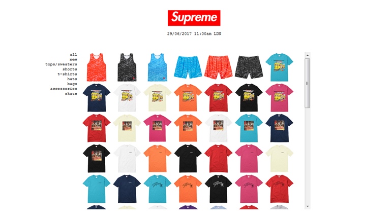 7/1発売！SUPREME × Wilfred Limonious SUMMER TEE COLLECTION (シュプリーム ウィルフレッド・リモニアス) & SPRING/SUMMER レギュラーアイテム一覧！