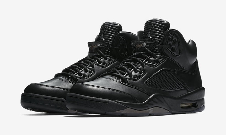 【オフィシャルイメージ】7/8発売予定！ナイキ エア ジョーダン 5 プレミアム "トリプル ブラック" (NIKE AIR JORDAN V PREMIUM “Triple Black”) [881432-010]