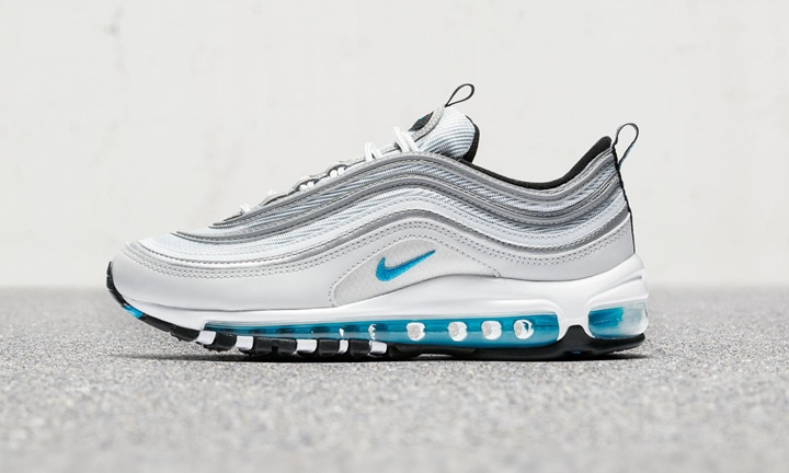 7/6発売！ナイキ ウィメンズ エア マックス 97 "プラチナ/マリーン ブルー" (NIKE WMNS AIR MAX 97 "Platinum/Marina Blue") [917647-001]