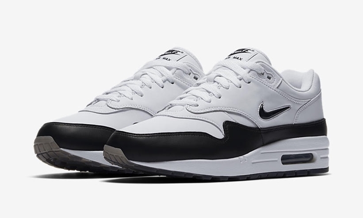 【オフィシャルイメージ】ナイキ エア マックス 1 プレミアム SC “ジュエル” ブラック/ホワイト (NIKE AIR MAX 1 PREMIUM SC “Jewel” Black/White) [918354-100]