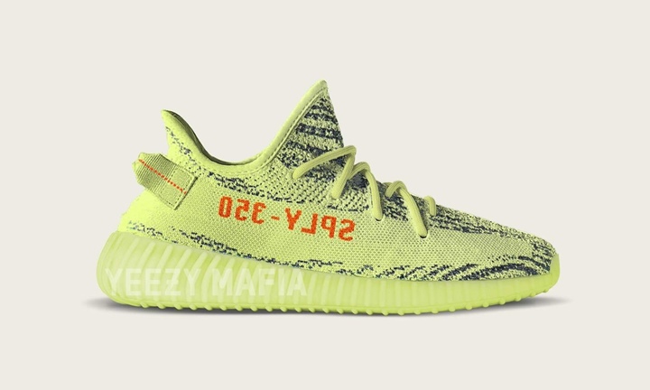 【続報】2017年12月発売予定！adidas Originals YEEZY 350 BOOST V2 “Yebra - Semi Frozen Yellow” (アディダス オリジナルス イージー 350 ブースト V2 “イェブラ - セミ フローズン イエロー”) [B37572]