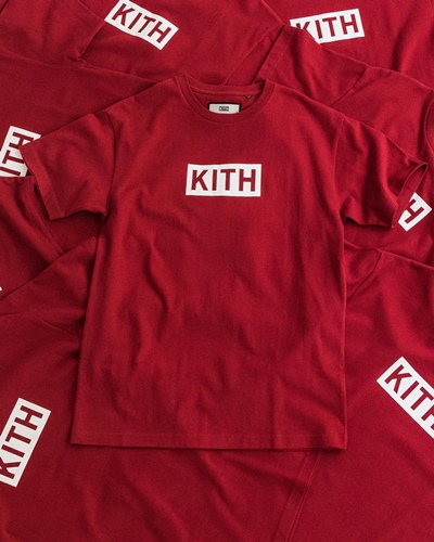 KITH CLASSIC LOGO TEE 第4弾！今度は「Red」カラーが7/3発売予定！ (キース)